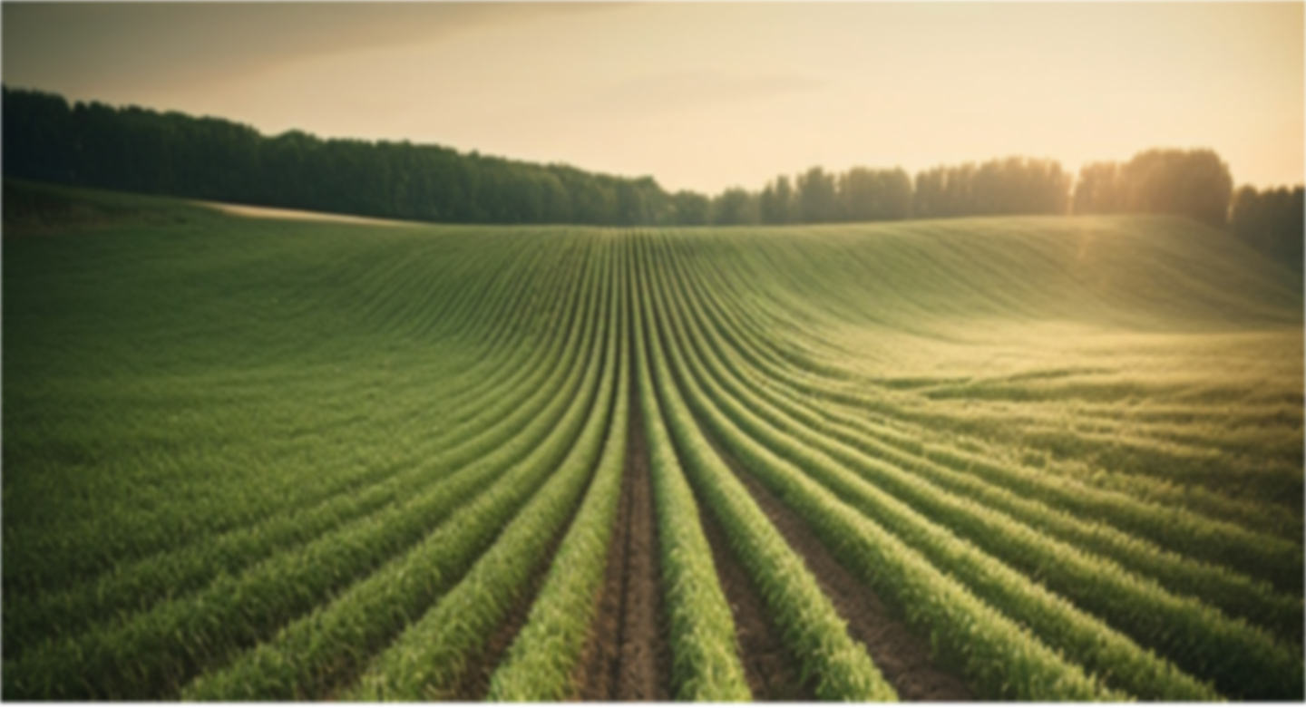 Farm field background